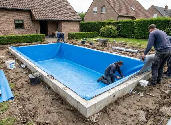 Zwembad opwarming installatie